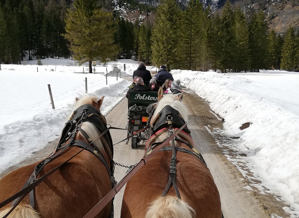 Gruppenbild auf der Piste